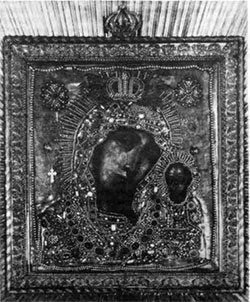 Икона Казанской Божией Матери в Князь-Владимирском соборе Ленинграда