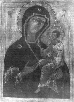 Икона Тихвинской Божией Матери, Москва, 16 в.