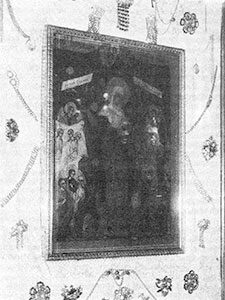 Икона Божией Матери «Всех скорбящих Радости» (с грошиками) в Свято-Троицкой церкви («Кулич и Пасха»)