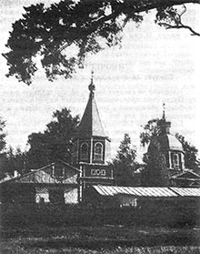 Сергиевский храм в селе Эммануиловке, неподалеку от Вышенской пустыни, где ныне покоятся мощи святителя Феофана Затворника.