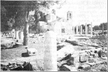 Столп, св. Апостола Павла в Пафосе, место его первой проповеди на Кипре