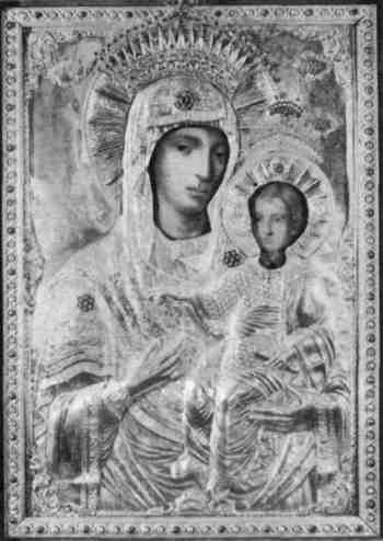 Нерукотворный образ Божией Матери в Румынском скиту