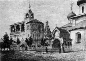 Суздаль. Колокольня Спасо-Евфимиева монастыря. 