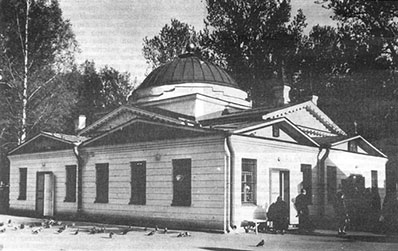 Церковь свт. Николая Чудотворца на Большеохтинском кладбище